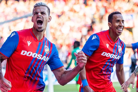 Viktoria Plzen vs Budejovice 21h30 ngày 25/6