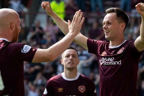 Hearts vs Dundee 21h ngày 6/9