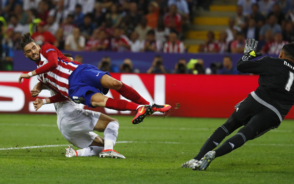 Atletico Madrid 1 - 1 Real Madrid (Cúp C1 Champions League 2015-2016, vòng )