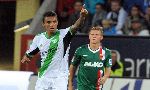 Augsburg 1 - 2 Wolfsburg (Đức 2013-2014, vòng 9)