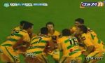 Defensa Y Justicia 1 - 0 Almirante Brown (Hạng 2 Argentina 2013-2014, vòng 13)