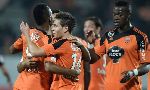 Lorient 1 - 2 Nantes (Pháp 2014-2015, vòng 19)