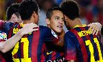 Barcelona 3 - 2 Sevilla (Tây Ban Nha 2013-2014, vòng 4)