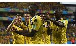 Nhật Bản 1 - 4 Colombia (World Cup 2014, vòng bảng)